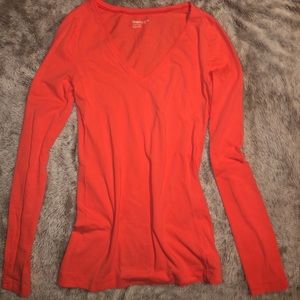 GAP / Pure Body :  coral light weight sleep tee